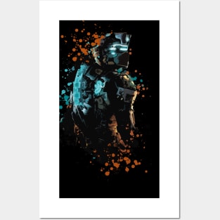 Dead Space Dark Splatter Posters and Art